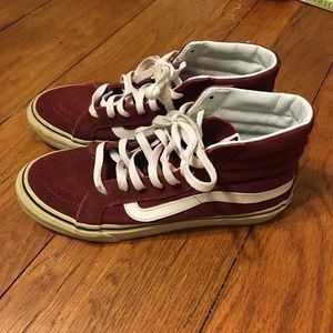 Vans high top sneakers